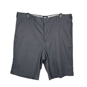 Lands End Chino Shorts Mens Size 38 Gray Quick Dry Lightweight Golf Casual